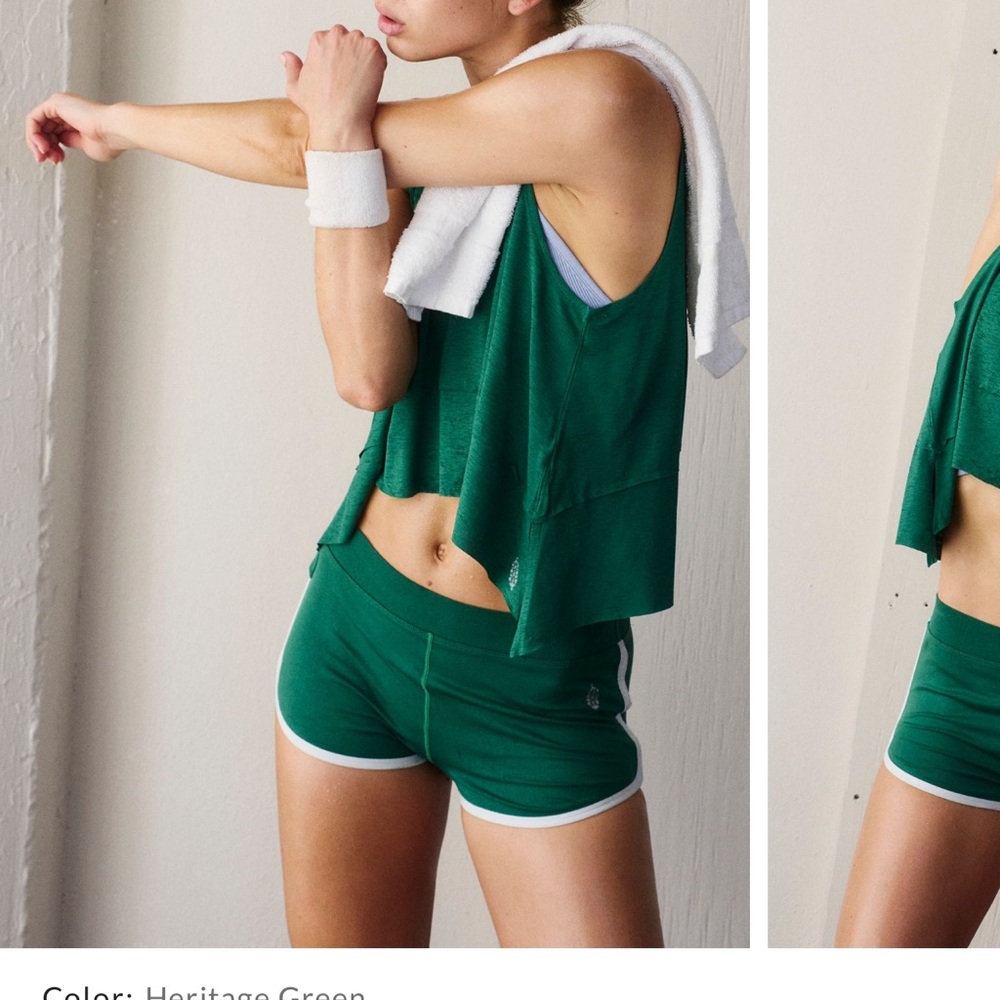 FP Movement by Free People Tempo tank heritage green